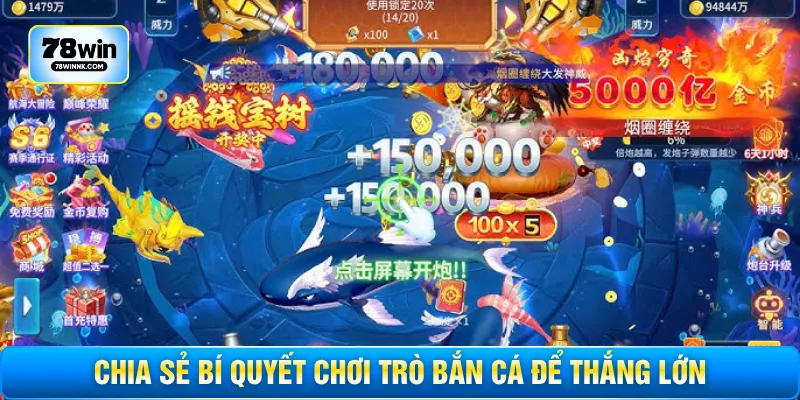 Chia sẻ bí quyết chơi trò bắn cá để thắng lớn
